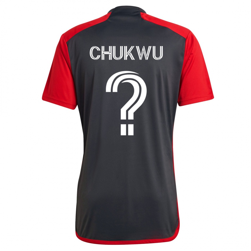 Kinderen Richard Chukwu #0 Grijs Thuisshirt Thuistenue 2023/24 T-Shirt België