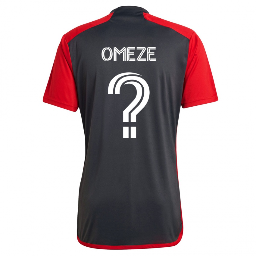 Kinderen Chimere Omeze #0 Grijs Thuisshirt Thuistenue 2023/24 T-Shirt België