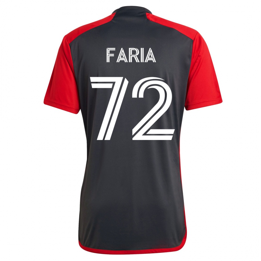 Kinderen Jordan Faria #72 Grijs Thuisshirt Thuistenue 2023/24 T-Shirt België