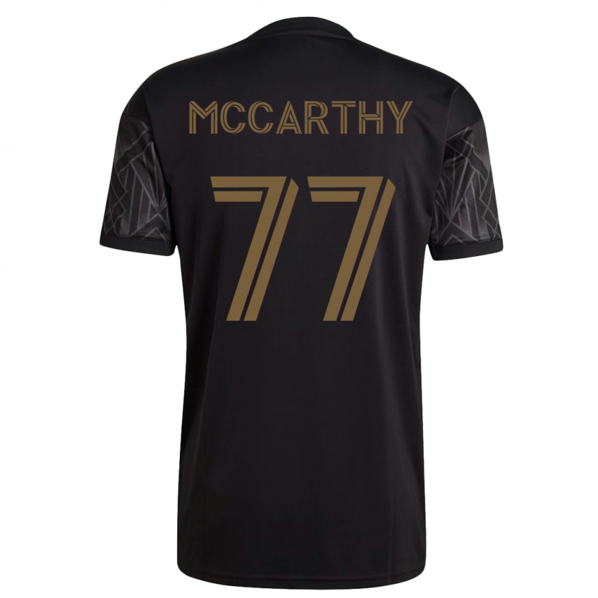 Kinderen John Mccarthy #77 Zwart Thuisshirt Thuistenue 2023/24 T-Shirt België