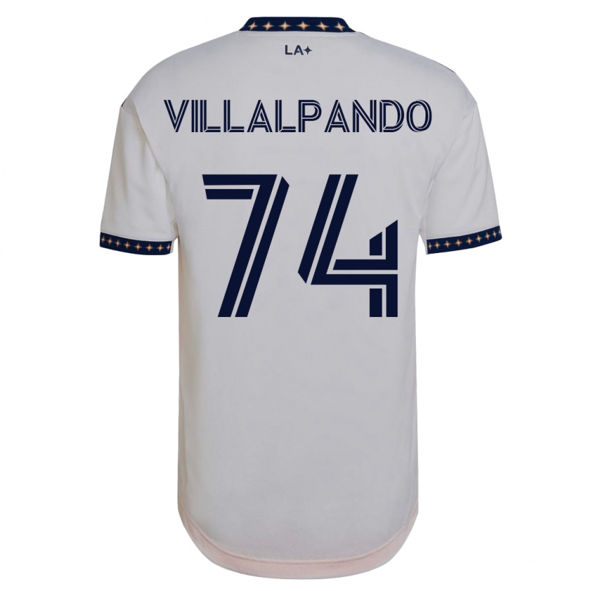 Kinderen Sergio Villalpando #74 Wit Thuisshirt Thuistenue 2023/24 T-Shirt België