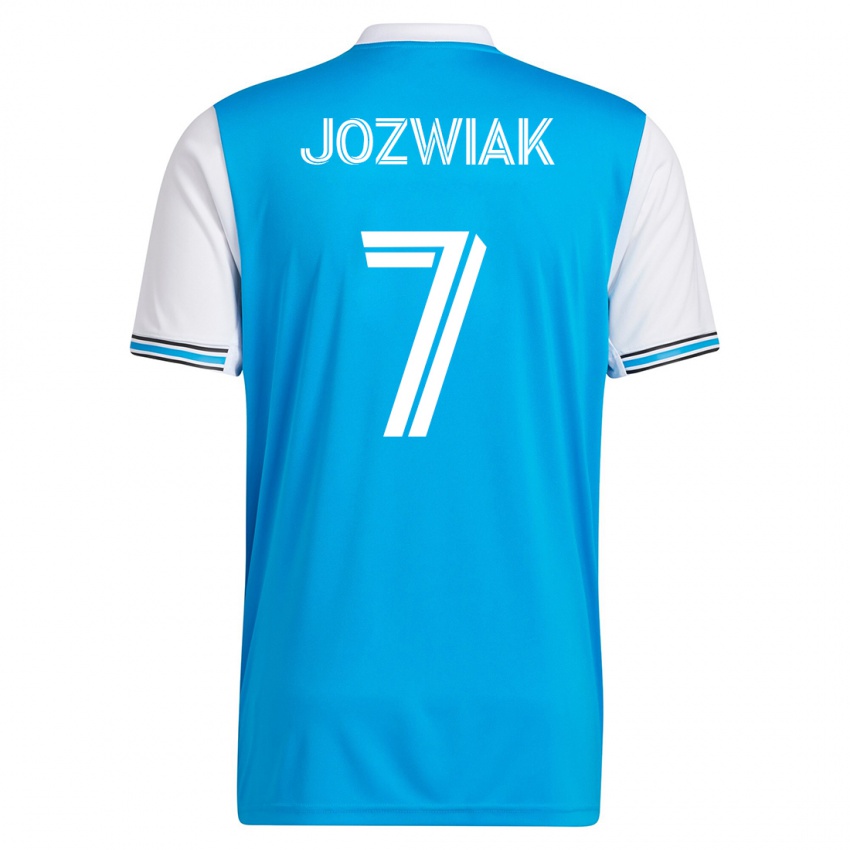 Kinderen Kamil Józwiak #7 Blauw Thuisshirt Thuistenue 2023/24 T-Shirt België