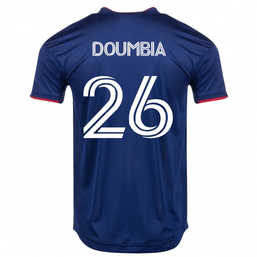 Kinderen Ousmane Doumbia #26 Marine Thuisshirt Thuistenue 2023/24 T-Shirt België