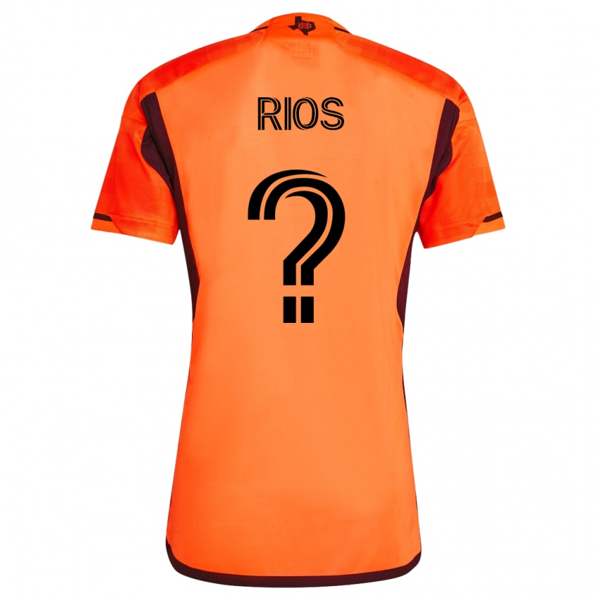 Kinderen Daniel Ríos #0 Oranje Thuisshirt Thuistenue 2023/24 T-Shirt België