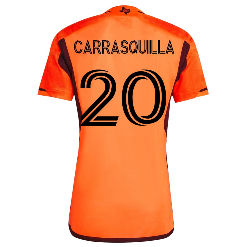Kinderen Adalberto Carrasquilla #20 Oranje Thuisshirt Thuistenue 2023/24 T-Shirt België