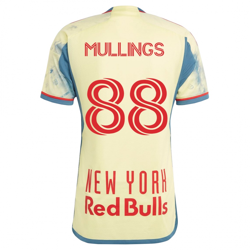 Kinderen O'vonte Mullings #88 Geel Thuisshirt Thuistenue 2023/24 T-Shirt België