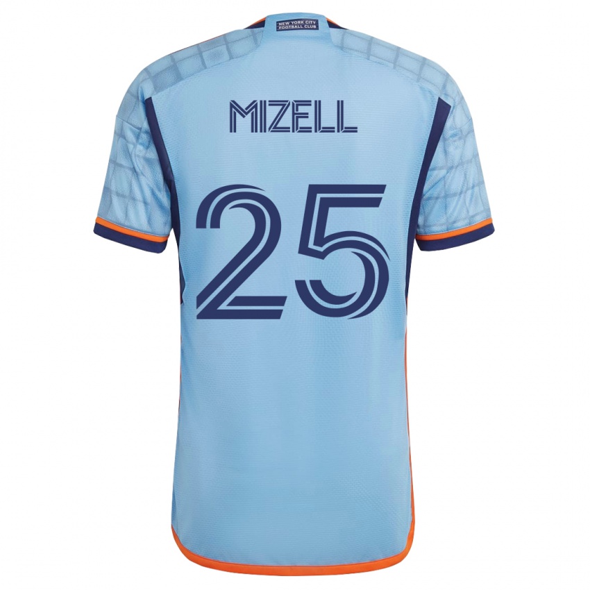 Kinder Cody Mizell #25 Blau Heimtrikot Trikot 2023/24 T-Shirt Belgien