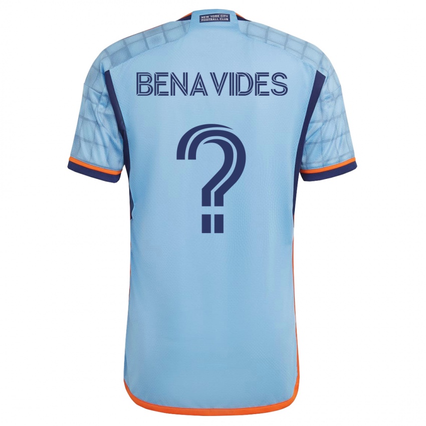 Kinder Matthew Benavides #0 Blau Heimtrikot Trikot 2023/24 T-Shirt Belgien