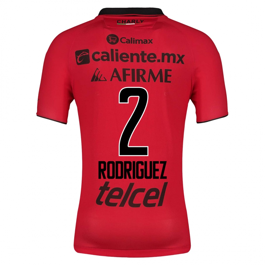 Kinderen Antonio Rodríguez #2 Rood Thuisshirt Thuistenue 2023/24 T-Shirt België
