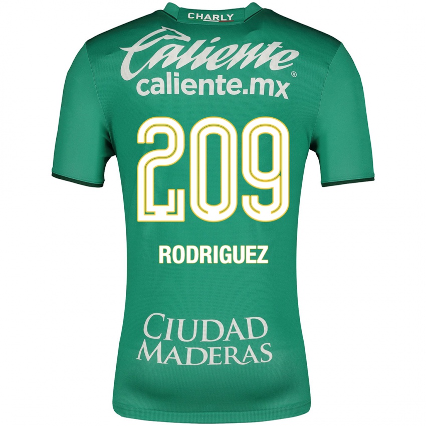 Kinderen Víctor Rodríguez #209 Groente Thuisshirt Thuistenue 2023/24 T-Shirt België