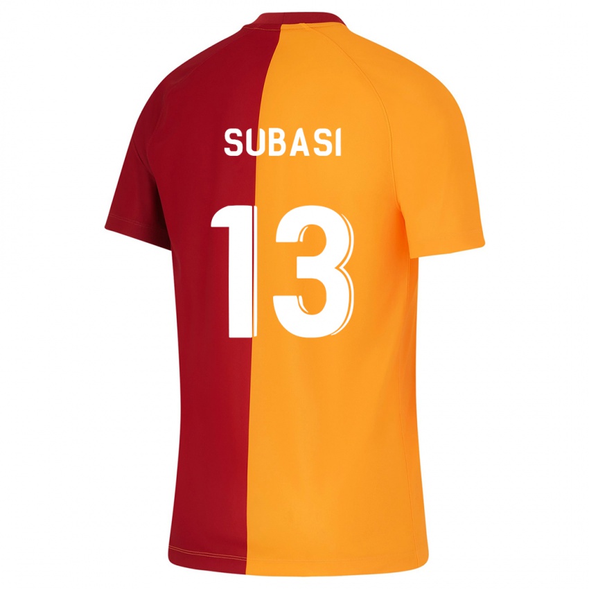 Kinderen Kadir Subasi #13 Oranje Thuisshirt Thuistenue 2023/24 T-Shirt België