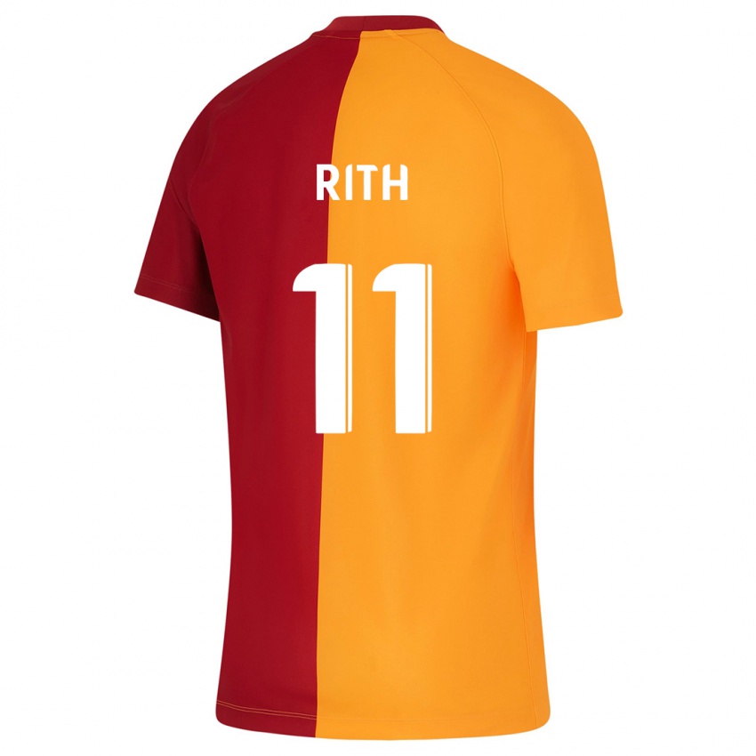 Kinder Monique Rith #11 Orangefarben Heimtrikot Trikot 2023/24 T-Shirt Belgien