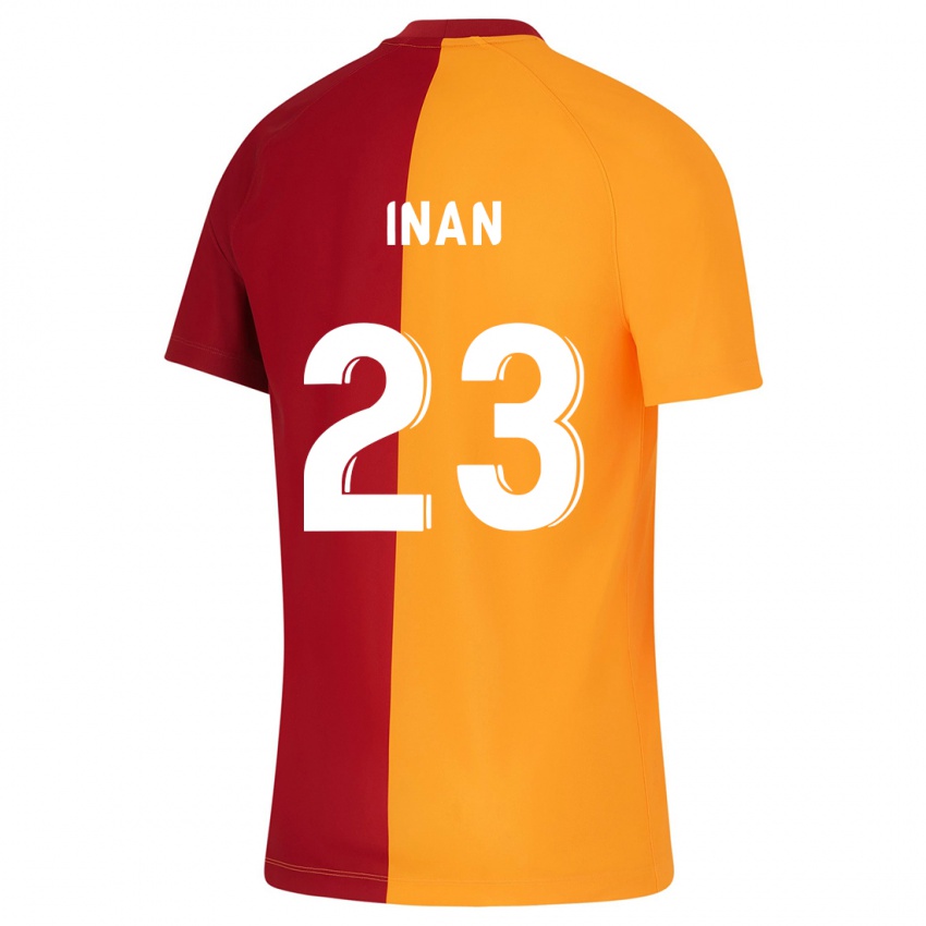 Kinder Müge İnan #23 Orangefarben Heimtrikot Trikot 2023/24 T-Shirt Belgien