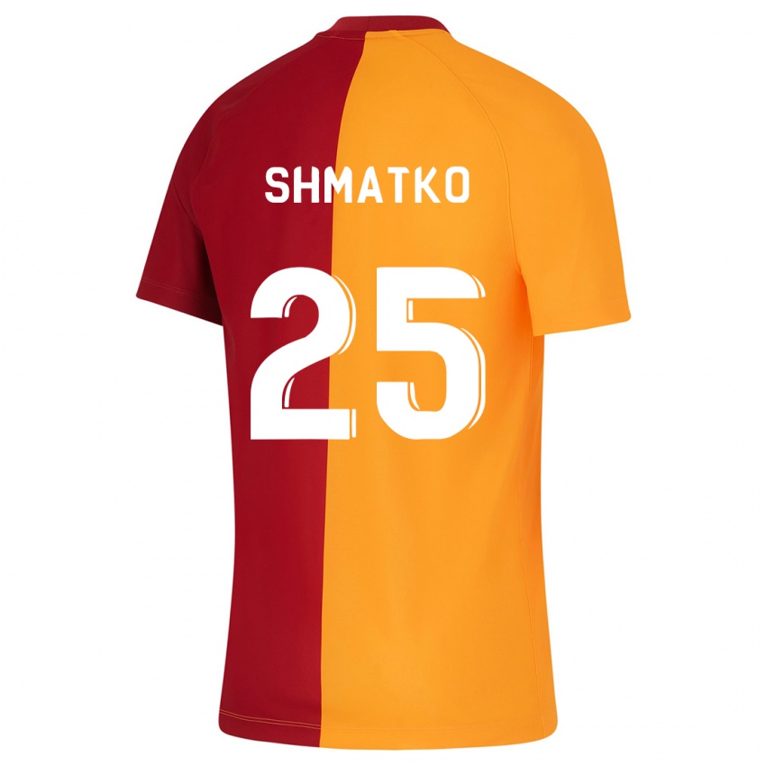 Kinder Lyubov Shmatko #25 Orangefarben Heimtrikot Trikot 2023/24 T-Shirt Belgien