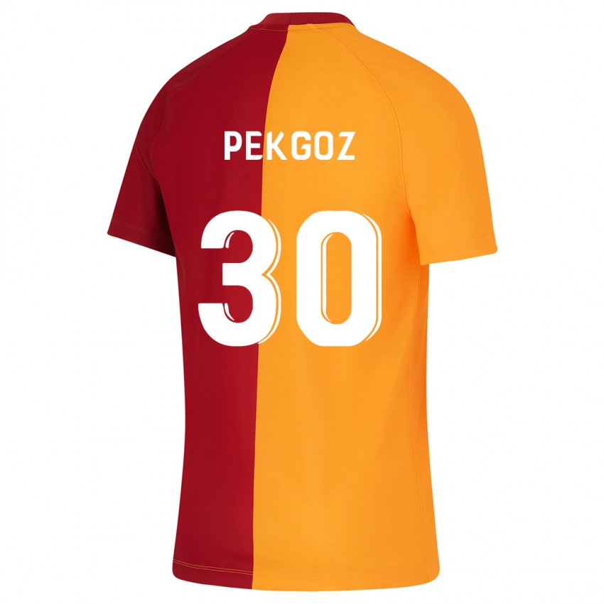 Kinder Berra Pekgöz #30 Orangefarben Heimtrikot Trikot 2023/24 T-Shirt Belgien