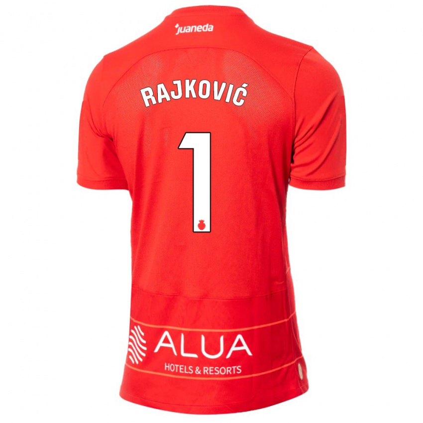 Kinderen Predrag Rajkovic #1 Rood Thuisshirt Thuistenue 2023/24 T-Shirt België