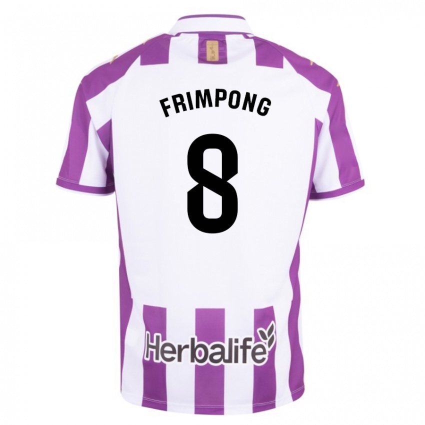 Kinder Eugene Frimpong #8 Lila Heimtrikot Trikot 2023/24 T-Shirt Belgien