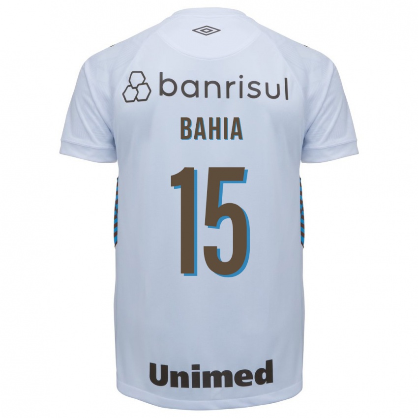 Kinder Raíssa Bahia #15 Weiß Auswärtstrikot Trikot 2023/24 T-Shirt Belgien