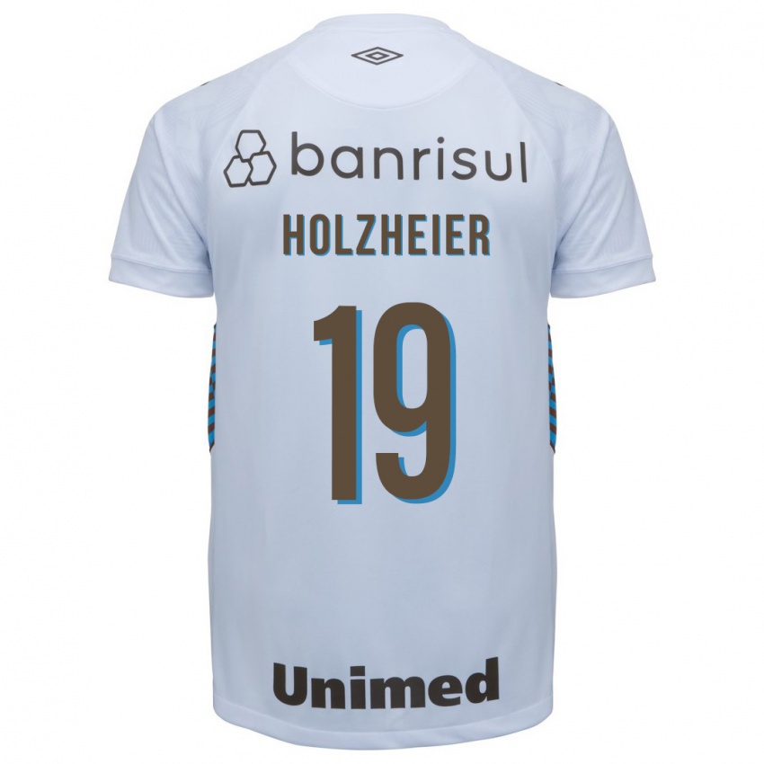 Kinderen Agostina Holzheier #19 Wit Uitshirt Uittenue 2023/24 T-Shirt België