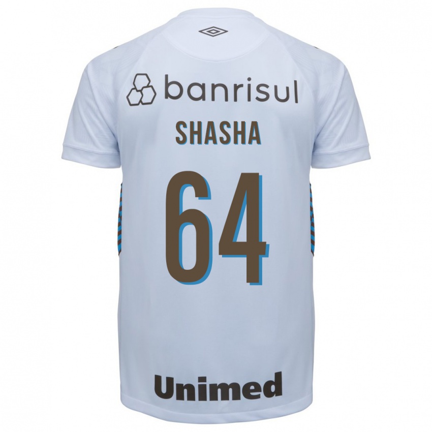 Kinder Shashá #64 Weiß Auswärtstrikot Trikot 2023/24 T-Shirt Belgien