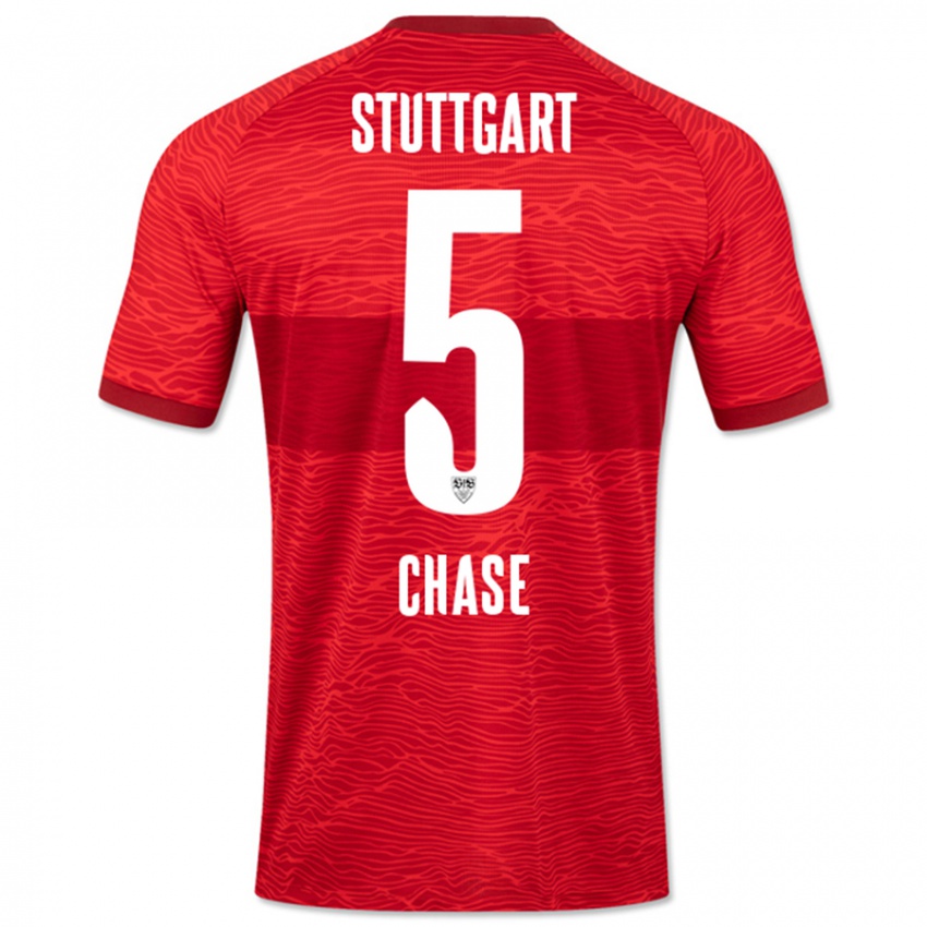 Kinderen Anrie Chase #5 Rood Uitshirt Uittenue 2023/24 T-Shirt België