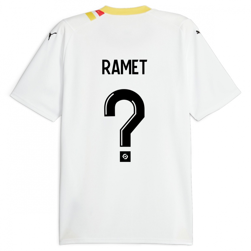 Kinderen Simon Ramet #0 Zwart Uitshirt Uittenue 2023/24 T-Shirt België