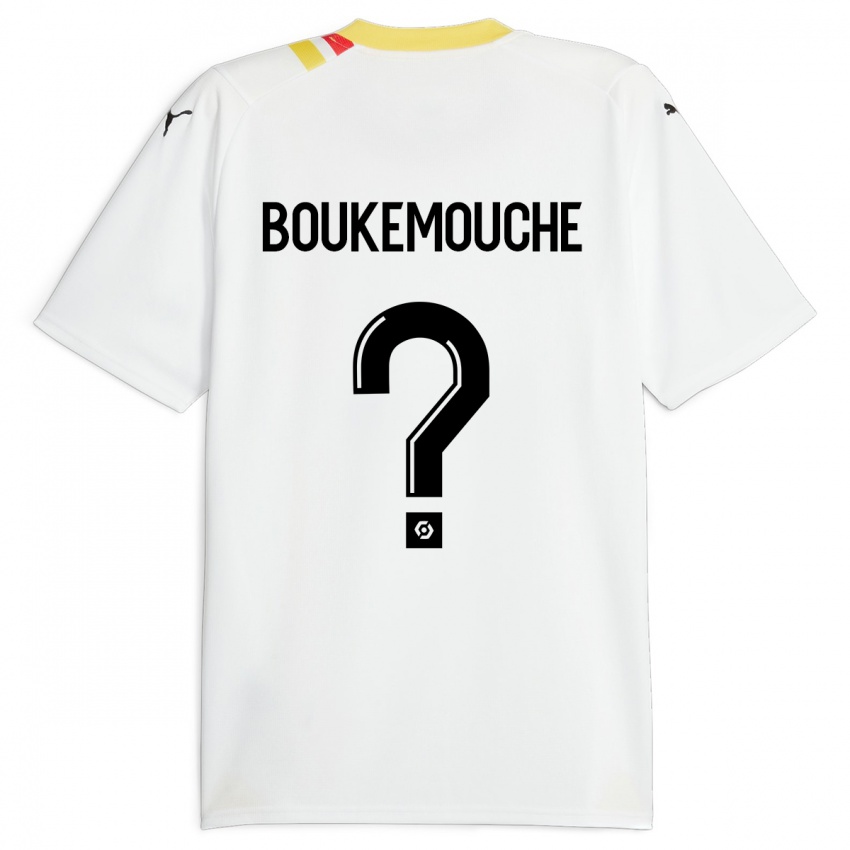 Kinderen Amine Boukemouche #0 Zwart Uitshirt Uittenue 2023/24 T-Shirt België