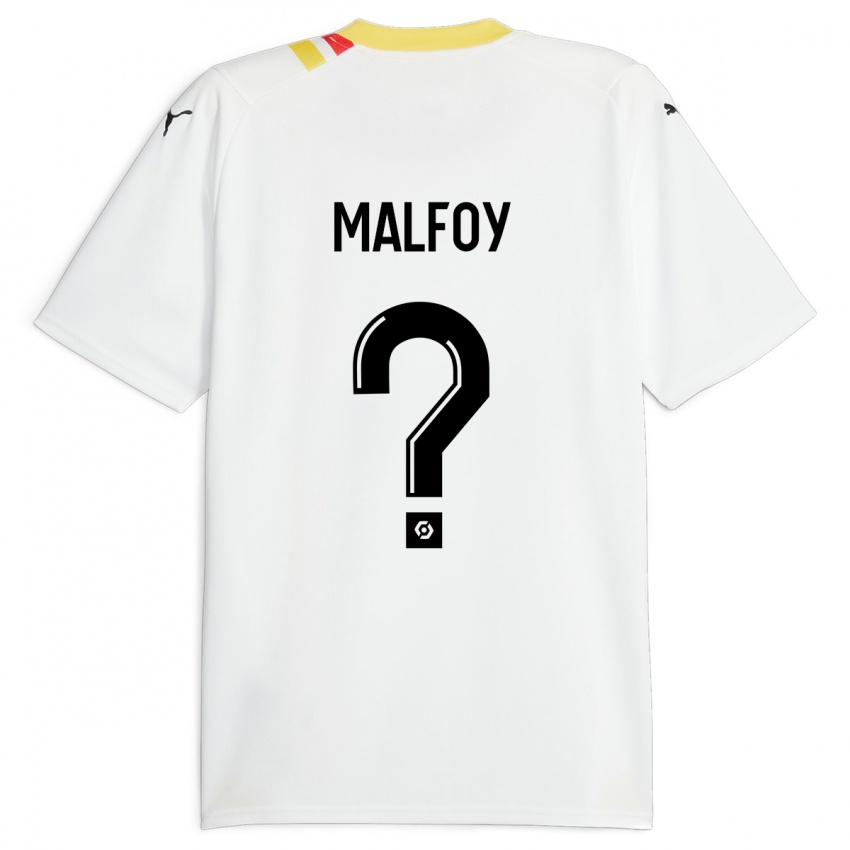 Kinderen Lucas Malfoy #0 Zwart Uitshirt Uittenue 2023/24 T-Shirt België