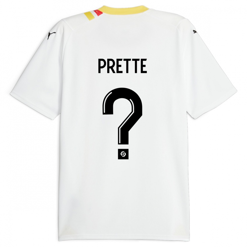 Kinderen Andréa Prette #0 Zwart Uitshirt Uittenue 2023/24 T-Shirt België