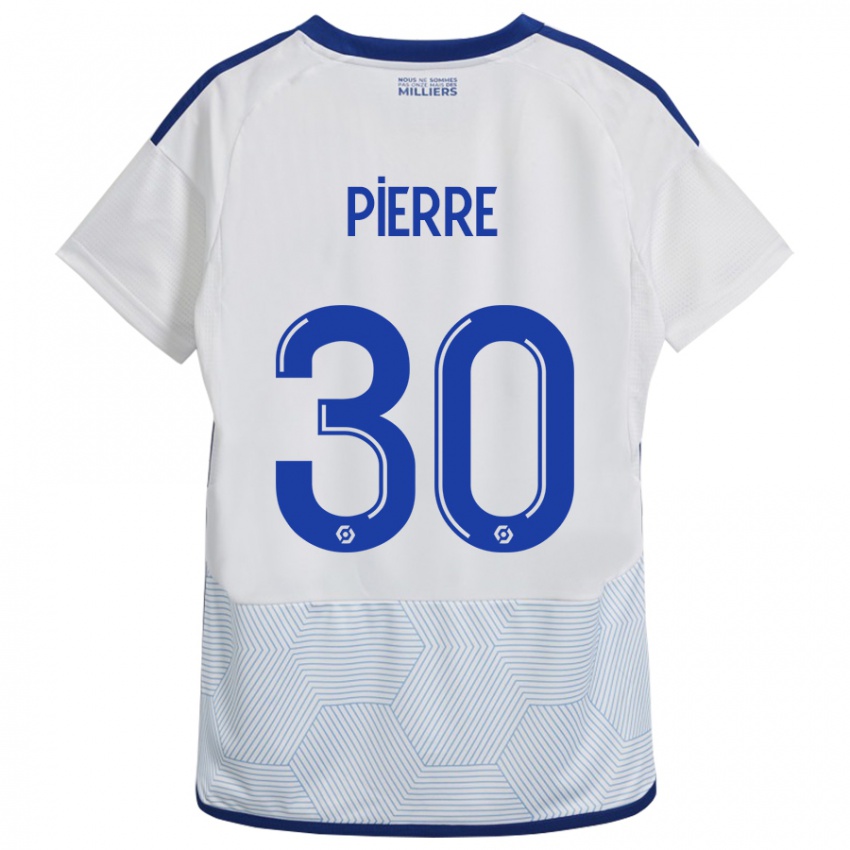 Kinderen Alexandre Pierre #30 Wit Uitshirt Uittenue 2023/24 T-Shirt België