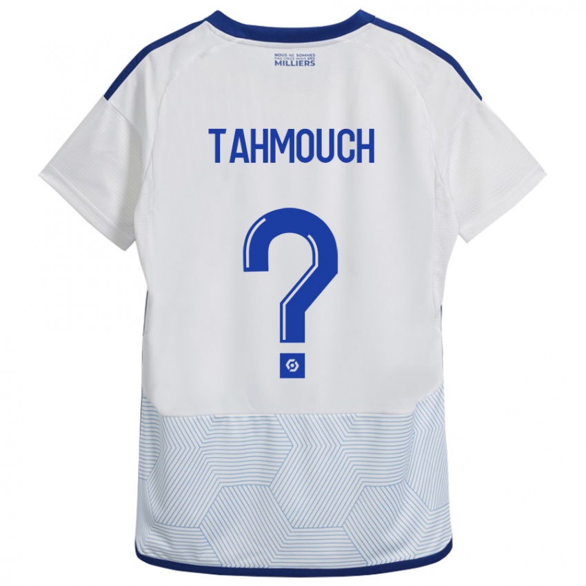 Kinderen Mathieu Tahmouch #0 Wit Uitshirt Uittenue 2023/24 T-Shirt België