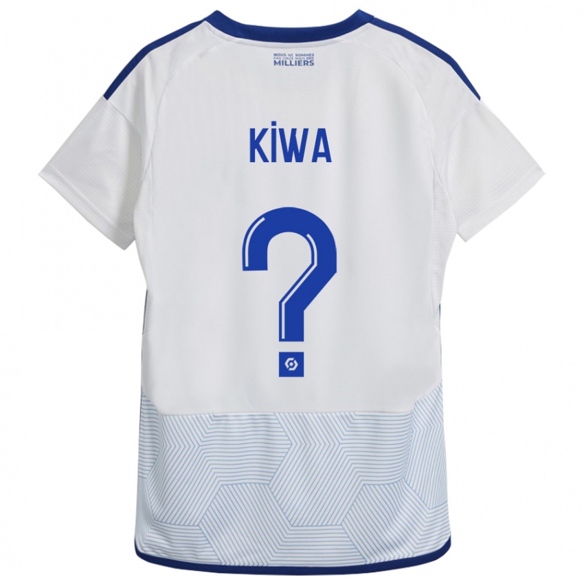 Kinderen Bradel Kiwa #0 Wit Uitshirt Uittenue 2023/24 T-Shirt België