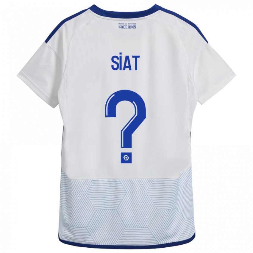 Kinderen Victor Siat #0 Wit Uitshirt Uittenue 2023/24 T-Shirt België