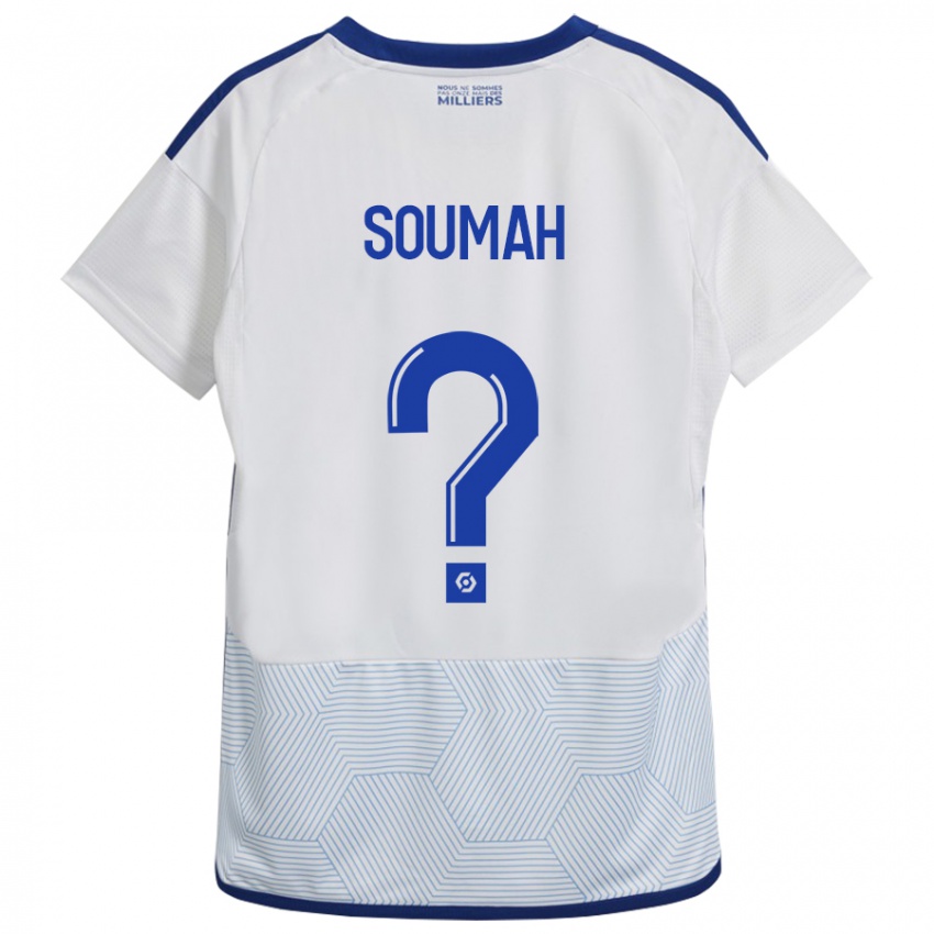 Kinderen Mohamed Soumah #0 Wit Uitshirt Uittenue 2023/24 T-Shirt België