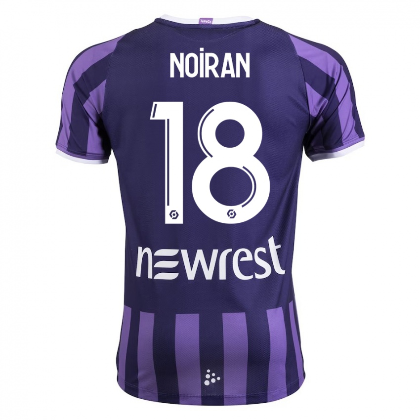 Kinderen Clara Noiran #18 Paars Uitshirt Uittenue 2023/24 T-Shirt België