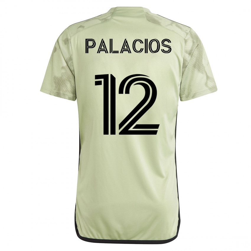 Kinderen Diego Palacios #12 Groente Uitshirt Uittenue 2023/24 T-Shirt België