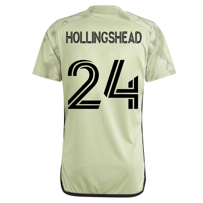 Kinderen Ryan Hollingshead #24 Groente Uitshirt Uittenue 2023/24 T-Shirt België
