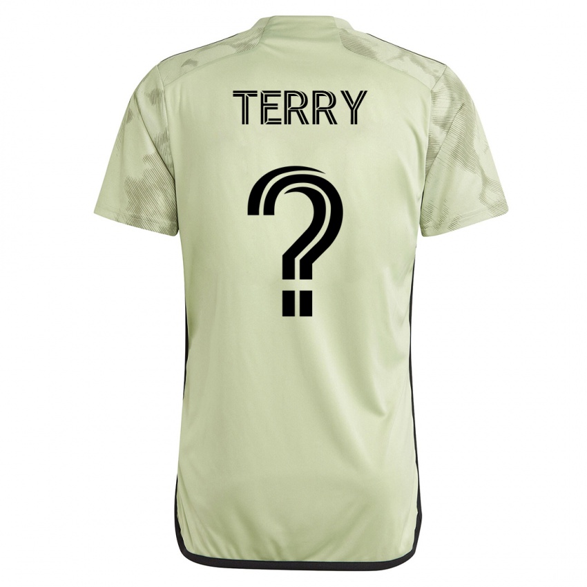 Kinderen Jude Terry #0 Groente Uitshirt Uittenue 2023/24 T-Shirt België