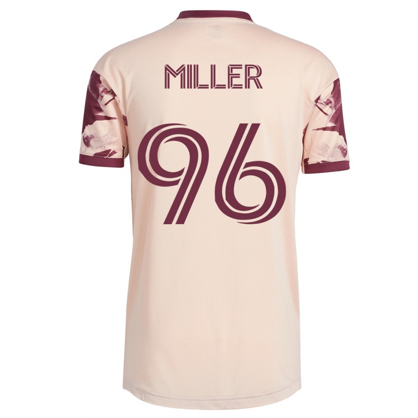Kinderen Carver Miller #96 Gebroken Wit Uitshirt Uittenue 2023/24 T-Shirt België