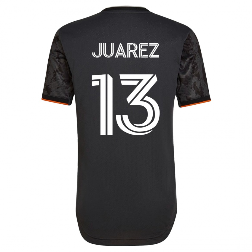 Kinderen Jathan Juarez #13 Zwart Uitshirt Uittenue 2023/24 T-Shirt België