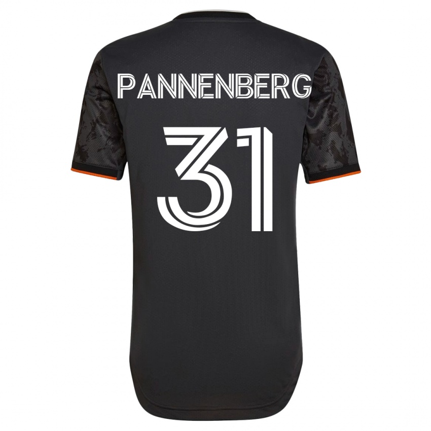 Kinderen Andrew Pannenberg #31 Zwart Uitshirt Uittenue 2023/24 T-Shirt België