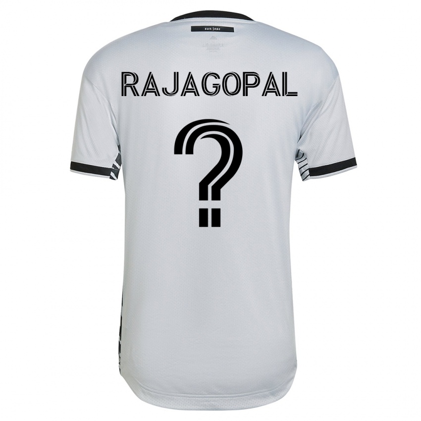 Kinderen Rohan Rajagopal #0 Wit Uitshirt Uittenue 2023/24 T-Shirt België