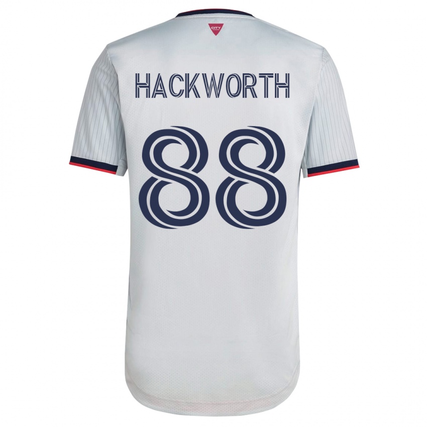 Kinderen Larsen Hackworth #88 Wit Uitshirt Uittenue 2023/24 T-Shirt België