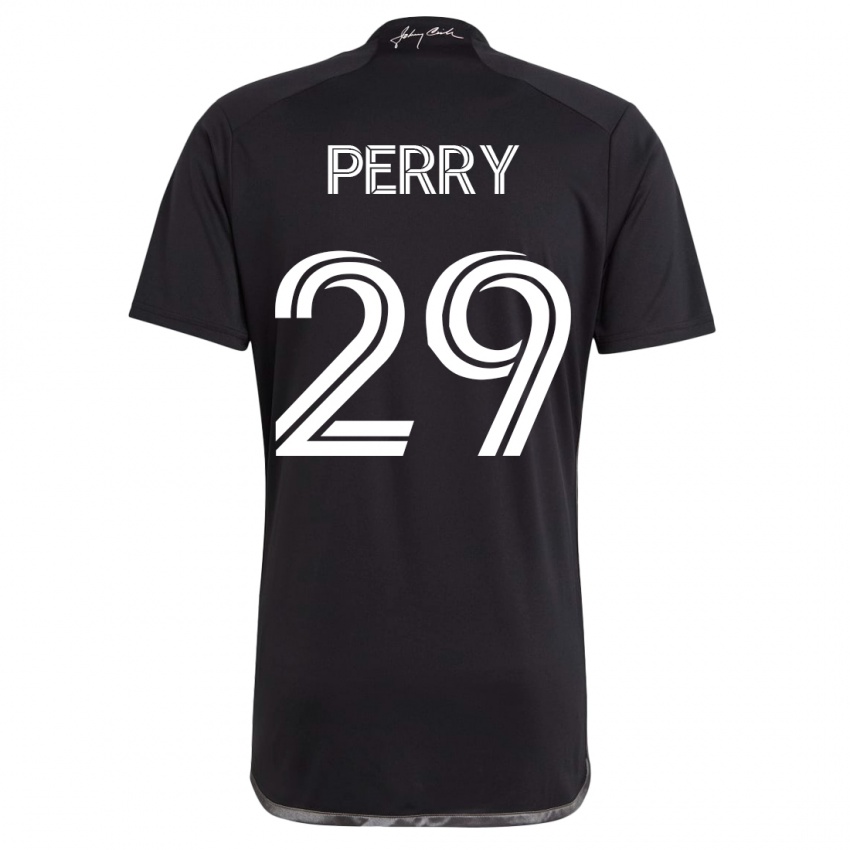 Kinderen Nebiyou Perry #29 Zwart Uitshirt Uittenue 2023/24 T-Shirt België
