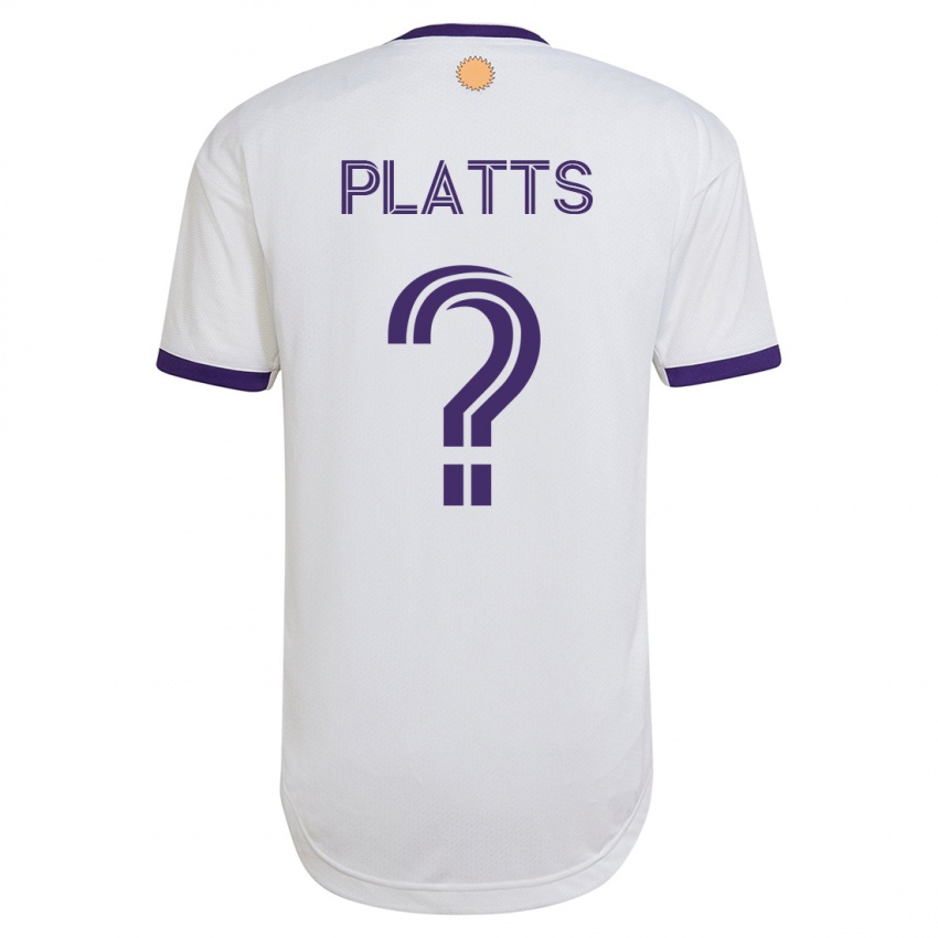 Kinderen Shawn Platts #0 Wit Uitshirt Uittenue 2023/24 T-Shirt België