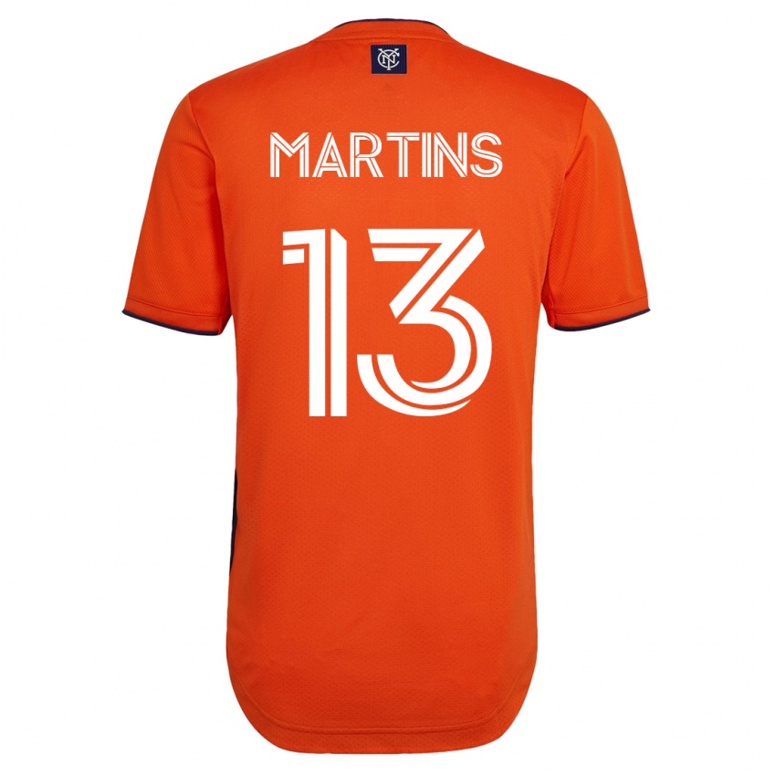 Kinder Thiago Martins #13 Schwarz Auswärtstrikot Trikot 2023/24 T-Shirt Belgien