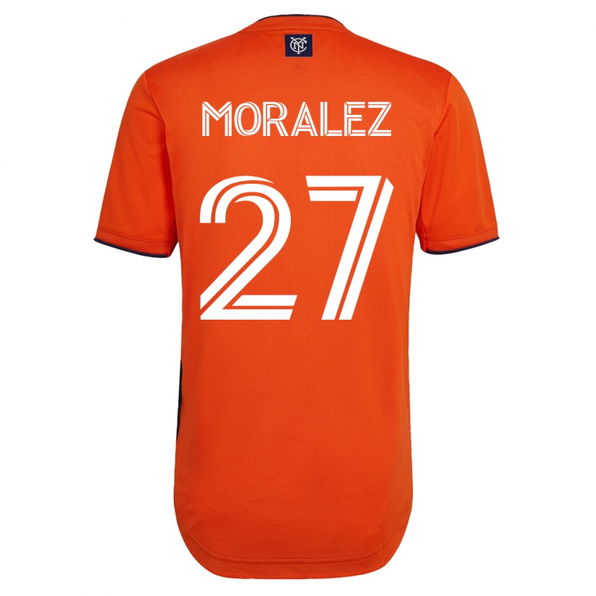 Kinder Maxi Moralez #27 Schwarz Auswärtstrikot Trikot 2023/24 T-Shirt Belgien