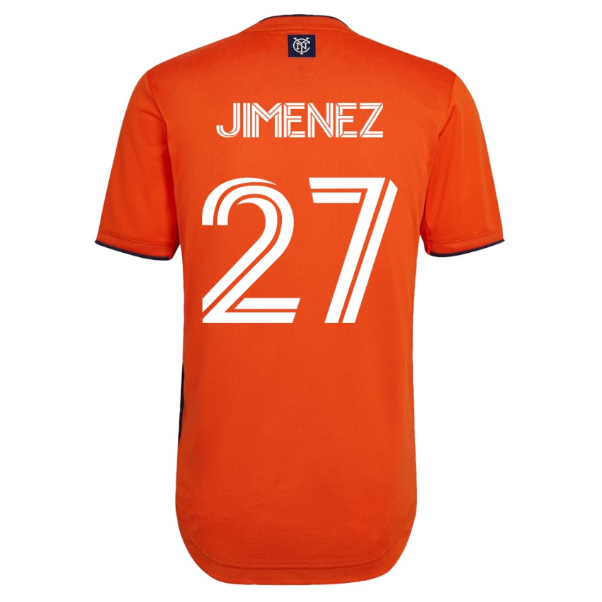 Kinder Jonathan Jiménez #27 Schwarz Auswärtstrikot Trikot 2023/24 T-Shirt Belgien