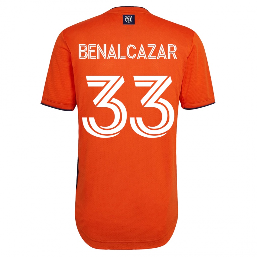 Kinder Nico Benalcázar #33 Schwarz Auswärtstrikot Trikot 2023/24 T-Shirt Belgien