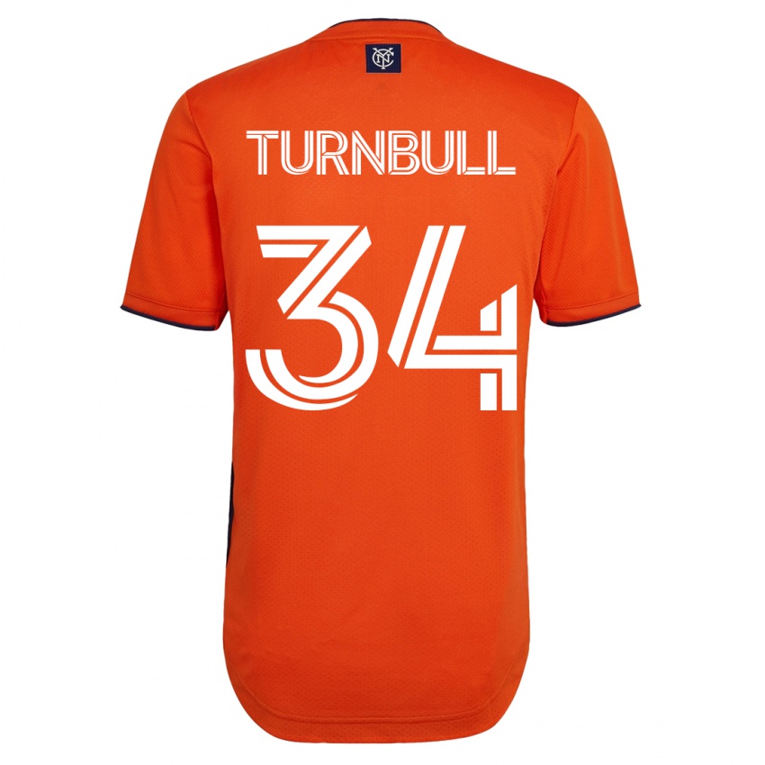 Kinder Stephen Turnbull #34 Schwarz Auswärtstrikot Trikot 2023/24 T-Shirt Belgien